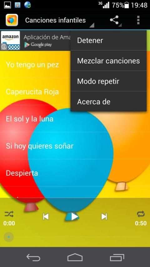 Canciones infantiles Español скриншот 5