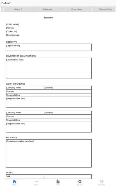 Job Application скриншот 6