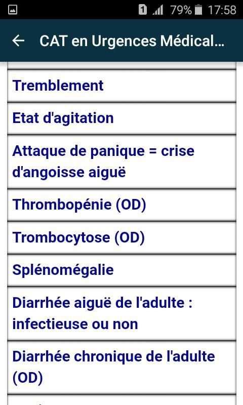 CAT En Urgences Médicales screenshot 7