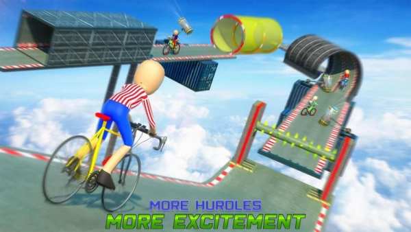 Mad BMX Stunts Race 2020 स्क्रीनशॉट 4