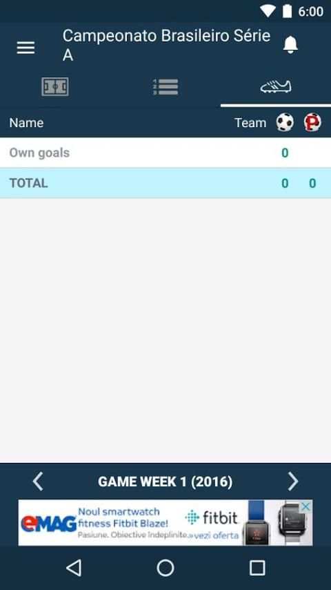 Brazil Football League screenshot 3