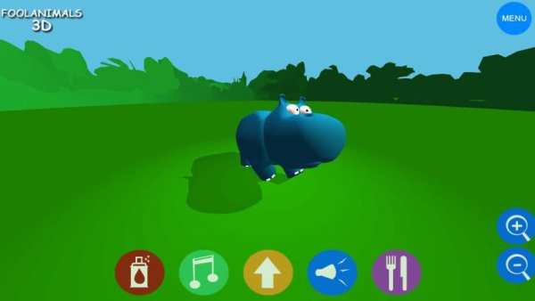 Fool Animals 3d - ZOO Edition screenshot 1