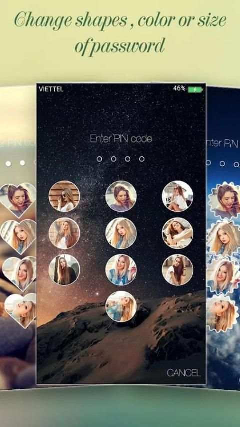 Photo Pattern Lock Screen скриншот 1
