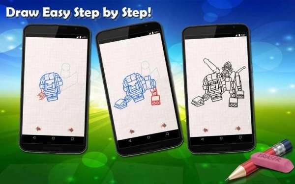 Drawing Lessons Lego Chima 2 تصوير الشاشة