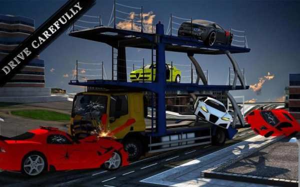Car Transporter Big Truck 2017 screenshot 9