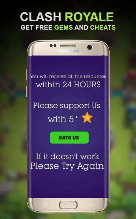 Gems Of Clash Royale Prank скриншот 5