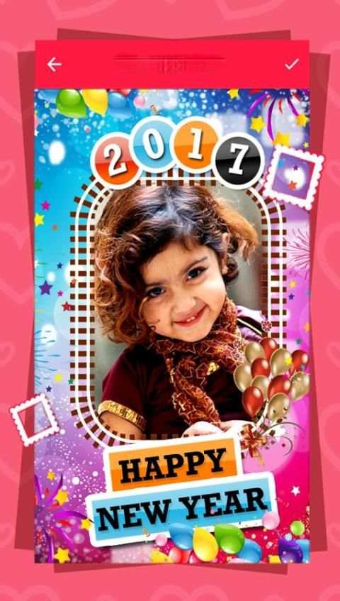 New Year Photo Frame Edit 2017 6 تصوير الشاشة