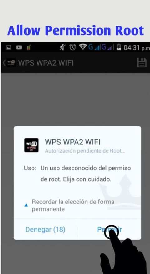 WPS WPA2 WIFI Password screenshot 4