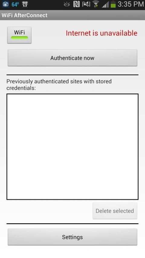 WiFi AfterConnect Web Login स्क्रीनशॉट 4