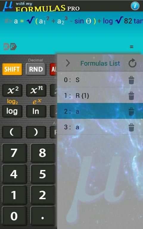 Scientific Calculator Mu Lite screenshot 7