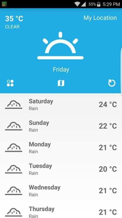 Weather App screenshot 2
