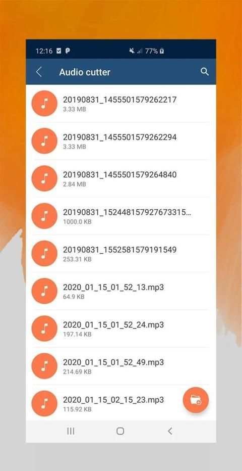 Audio MP3 Cutter ( Merge Audio / Video Trimmer ) screenshot 1