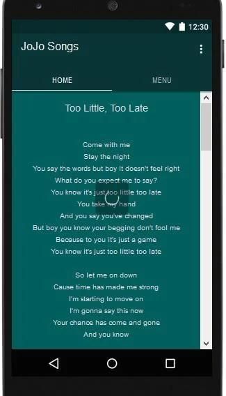 JoJo Songs скриншот 2