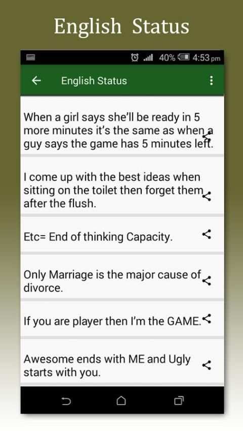 2017 Whatsapp Status screenshot 5