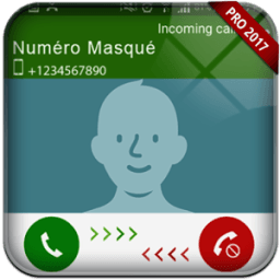 unmask private number (PRO) icon