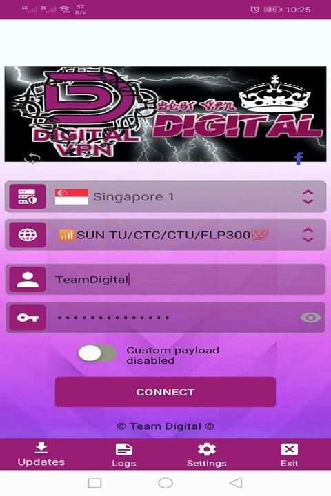 Digital VPN Official स्क्रीनशॉट 2