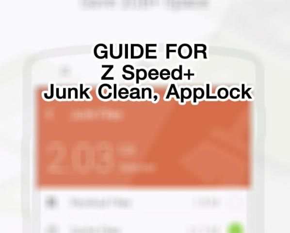 GO Speed Junk Clean Guide screenshot 1