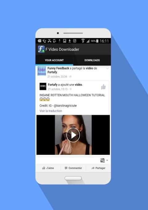 Fast Video Downloader स्क्रीनशॉट 4