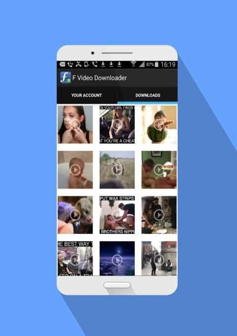 Fast Video Downloader स्क्रीनशॉट 1