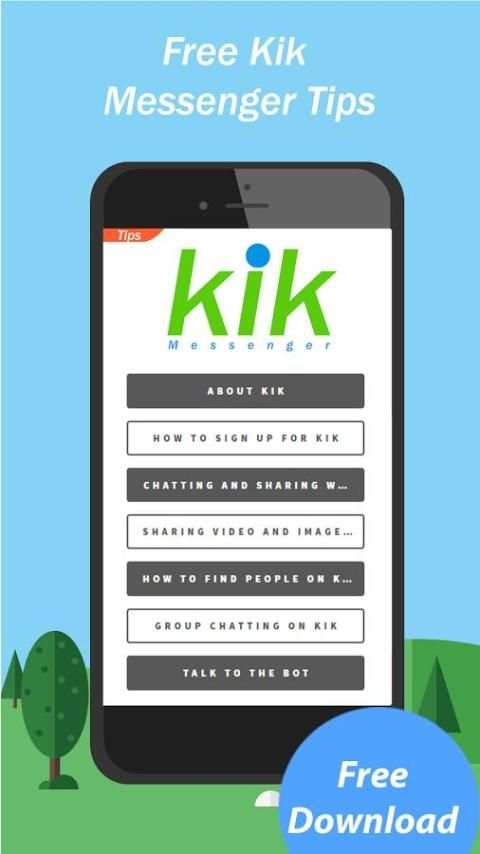Free Kik Chat Messenger Advice screenshot 2