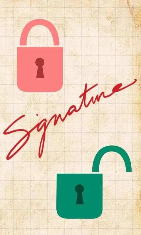 Gesture Signature Lock Screen screenshot 7