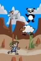 Dinner Safari Preschool Dash screenshot 1