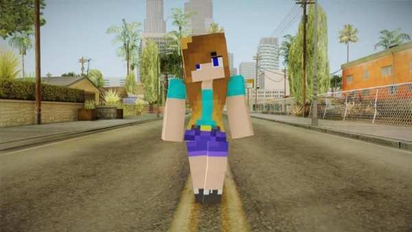 Mods Minecraft GTA San Andreas screenshot 1