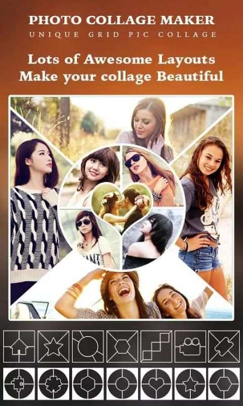 1000+ Photo Shape Collage скриншот 8