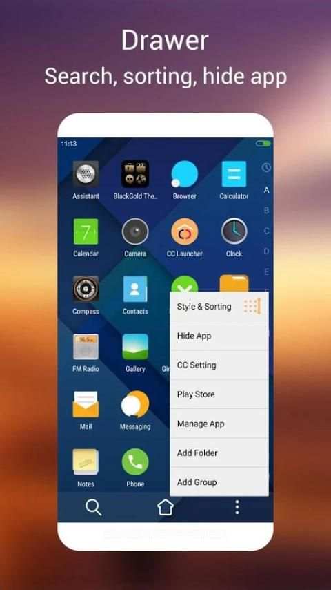 CC Launcher - Cool & Cute स्क्रीनशॉट 6