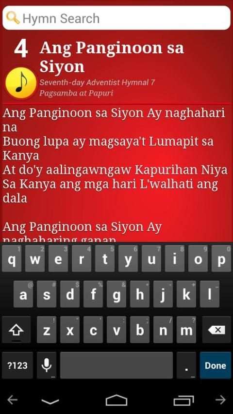 SDA Hymnal: Philippine Edition screenshot 4