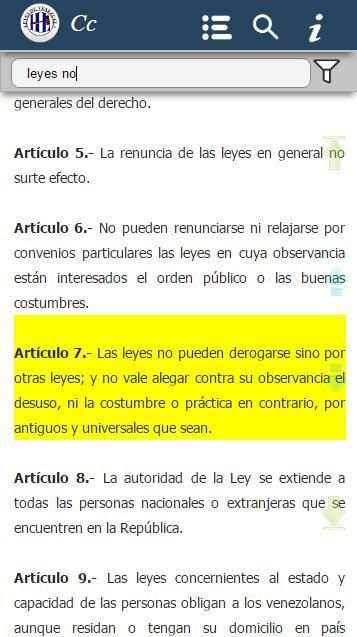 Código Civil (Cc) screenshot 7