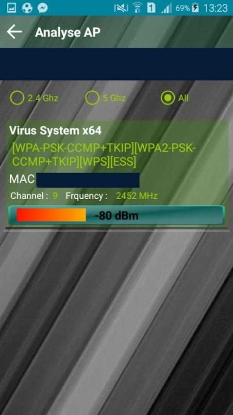 Wifi Analyzer Pro Z screenshot 3