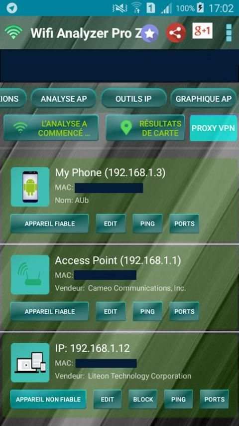 Wifi Analyzer Pro Z screenshot 4