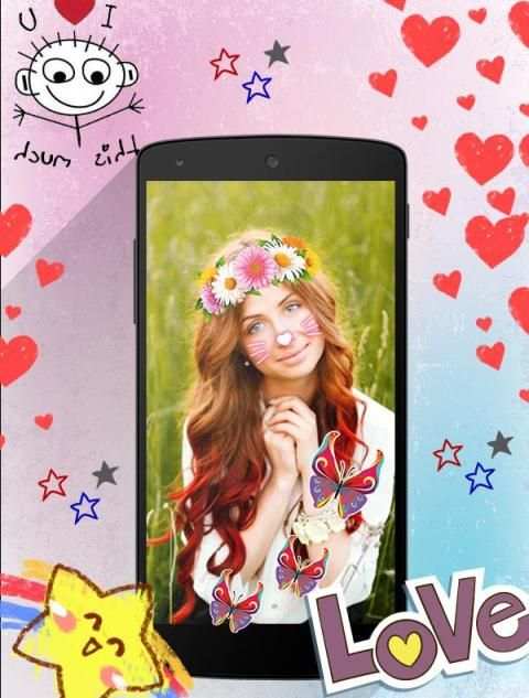 Cat Face Camera Style Pro 2017 screenshot 3