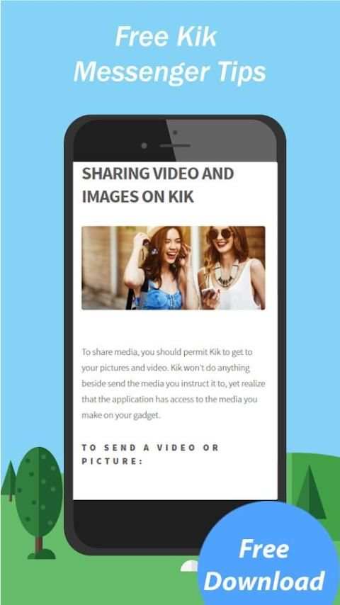 Free Kik Chat Messenger Advice screenshot 1