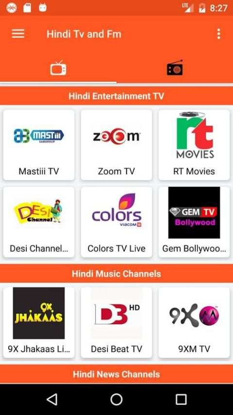 Hindi Tv and Hindi Fm Radio screenshot 6