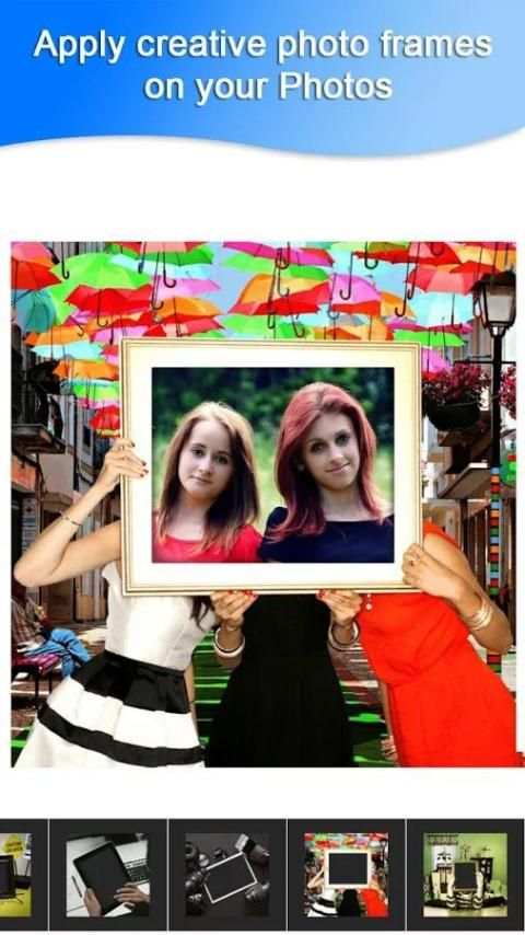 Frames Photo Editor स्क्रीनशॉट 5