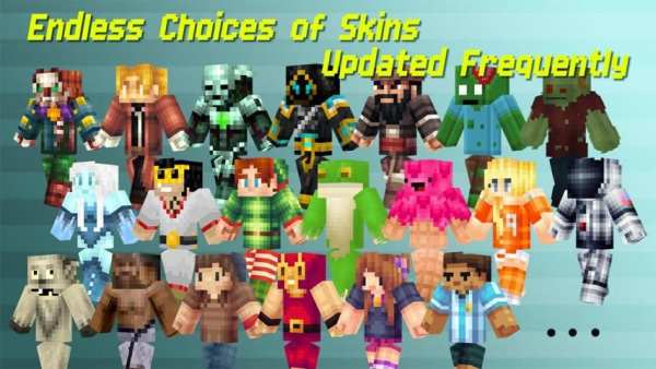 Skins for Minecraft Pocket Ed. screenshot 14
