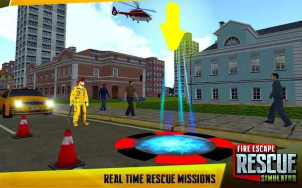 Fire Escape Rescue Story 3D स्क्रीनशॉट 2