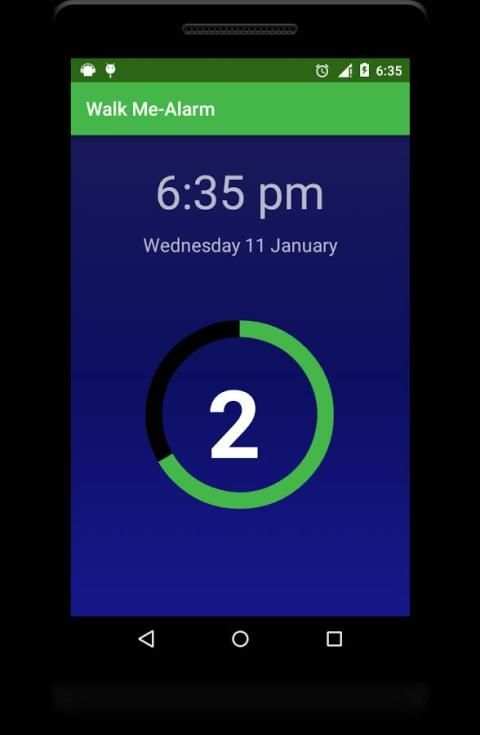 Walkme-Alarm скриншот 1