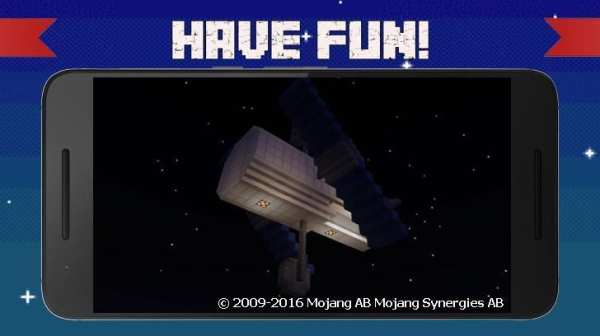 Spaceflight map for Minecraft screenshot 1