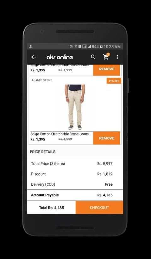AKS Online - Shopping Store screenshot 1