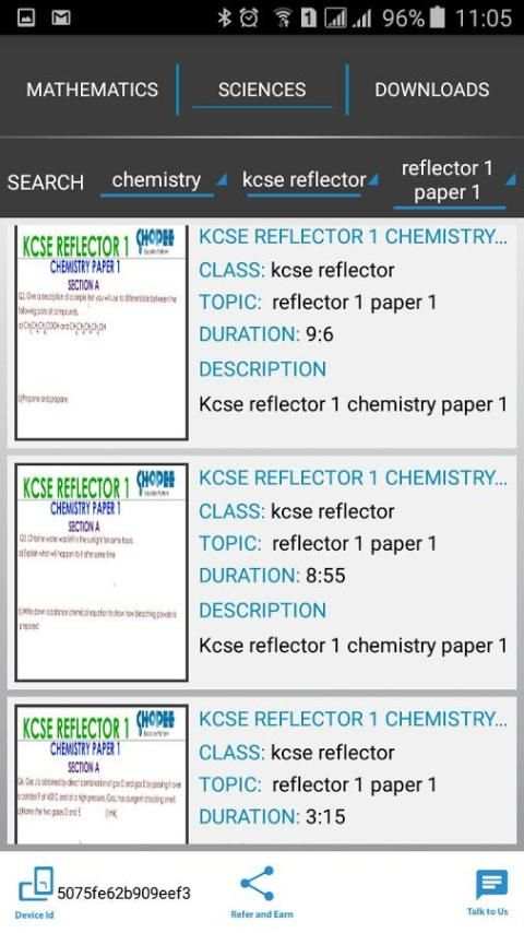 Chopee - KCSE Math & Science स्क्रीनशॉट 5