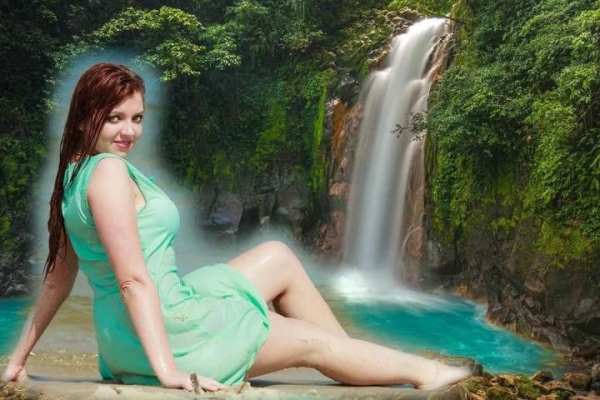Cut Paste Waterfall Background स्क्रीनशॉट 4
