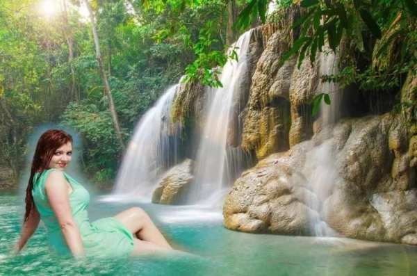 Cut Paste Waterfall Background स्क्रीनशॉट 3