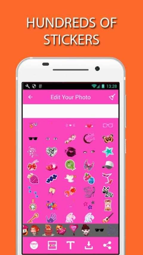 B12 Selfie - Heart Camera скриншот 1