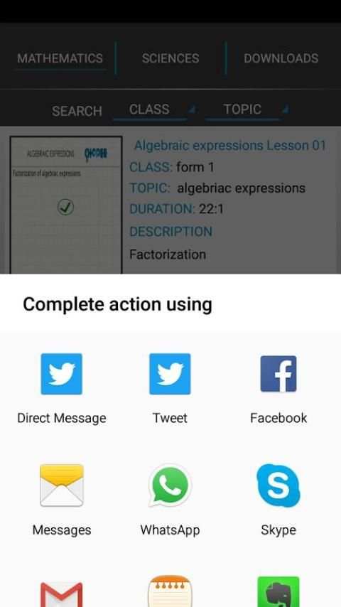 Chopee - KCSE Math & Science screenshot 1
