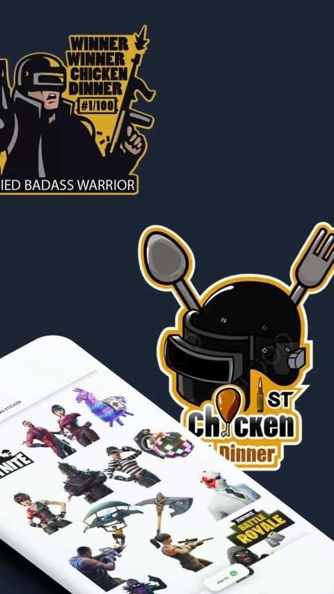 PUBG Stickers for WhatsApp | PUBG Sticker Pack screenshot 1