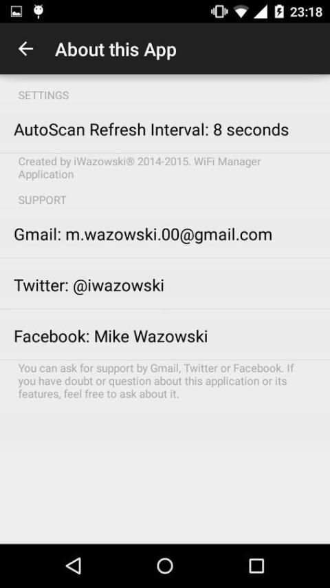 WiFi Manager скриншот 1