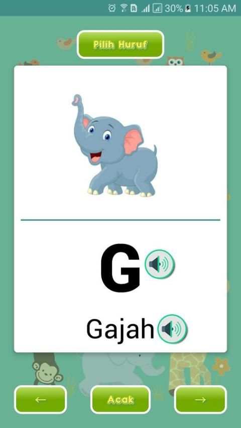 AZ Belajar Abjad Nama Hewan screenshot 5